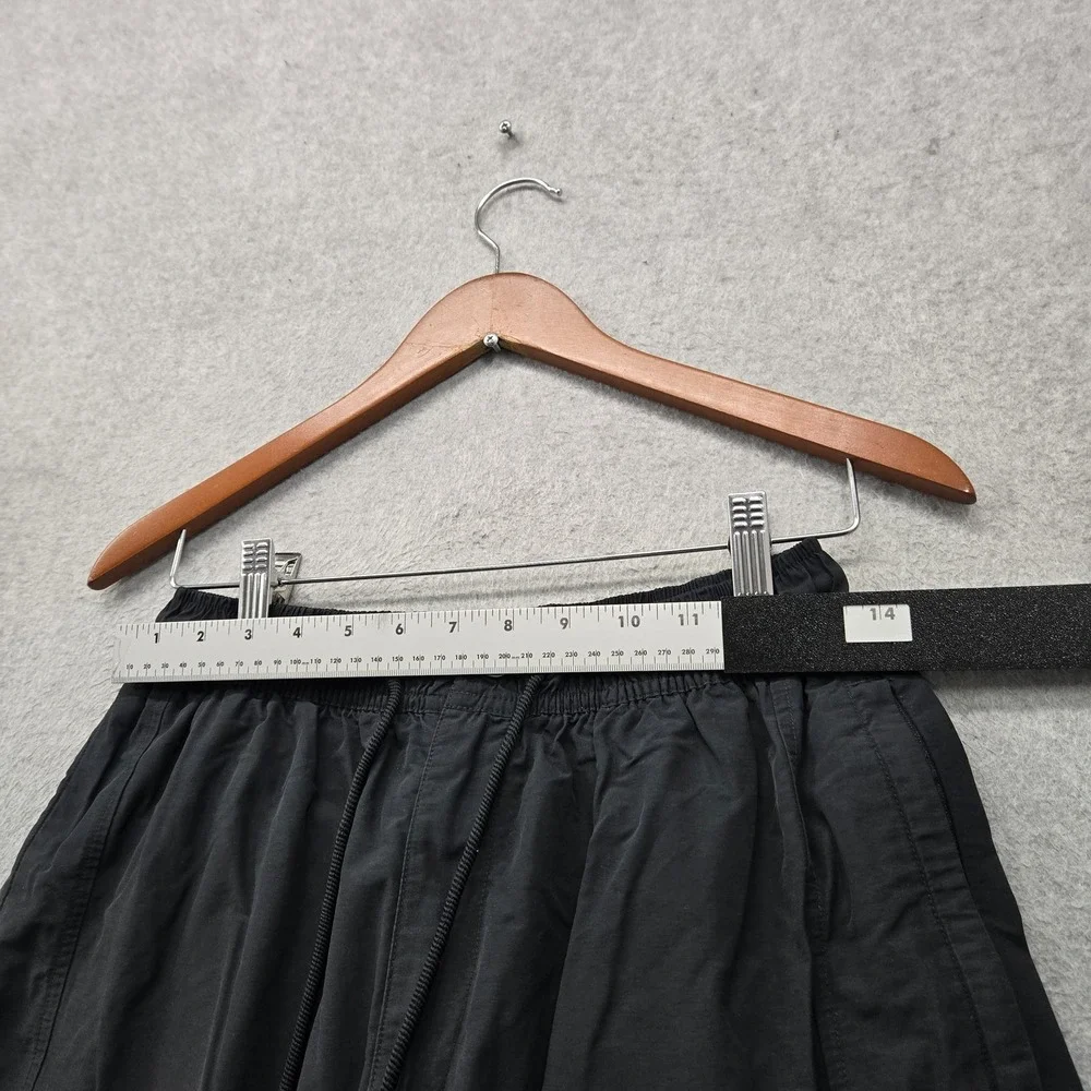 Jordan Men Activewear Pants M Black Flight Woven Cargo Straight 31